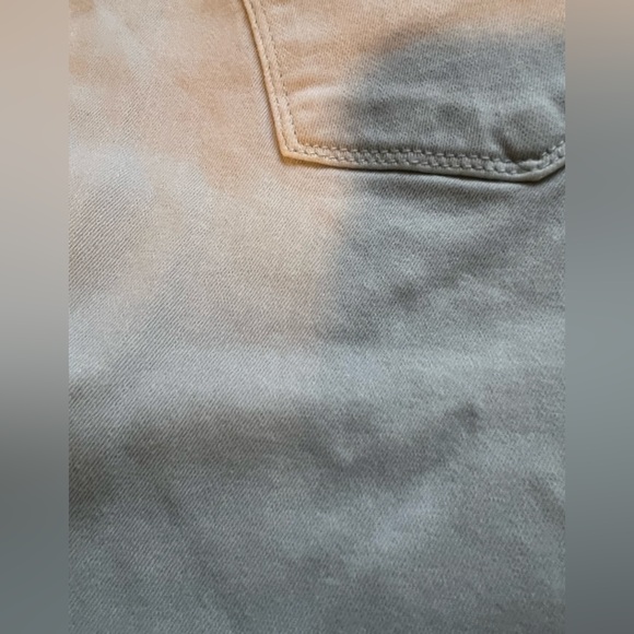 Gap Women’s Curvy Skinny Light Blue Raw Hem Denim Jeans - Picture 4 of 8